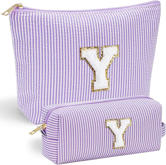 YOOLIFE Daughter Gifts Cosmetic Bag - Make Up Bag for Women - Personalized Bridesmaid Gifts - Travel Size Toiletries