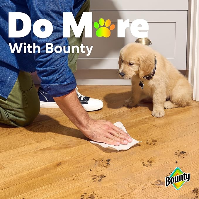 Bounty Select-A-Size Paper Towels, Prints, 2 Triple Rolls = 6 Regular Rolls