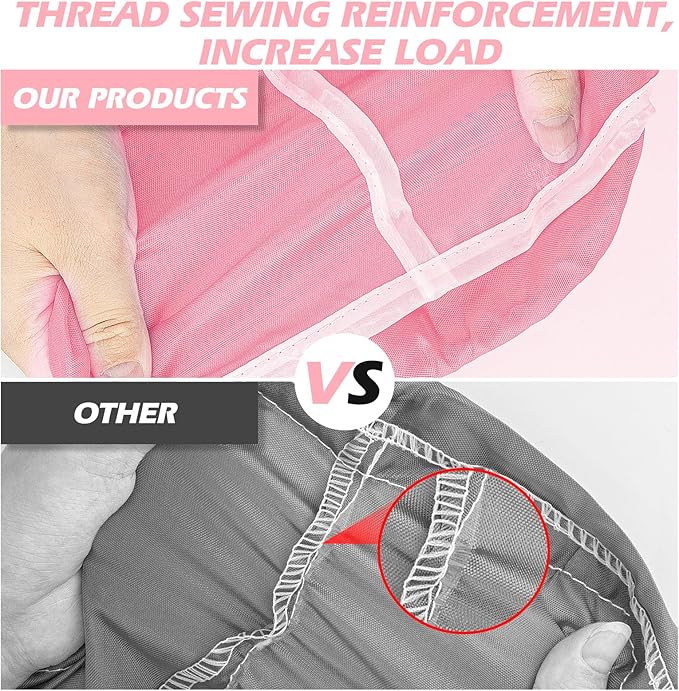 Isink Laundry Bag,2 Pack Travel Laundry Bags for Dirty Clothes,Large Laundry Bags for Camping & Traveling,Dirty Clothes Travel Bag,24" x 36" (Cyan + Pink)