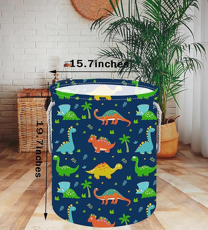 Round Laundry Basket Storage Bins Nursery Hamper Gift Baskets for Home,Office,Home Decor