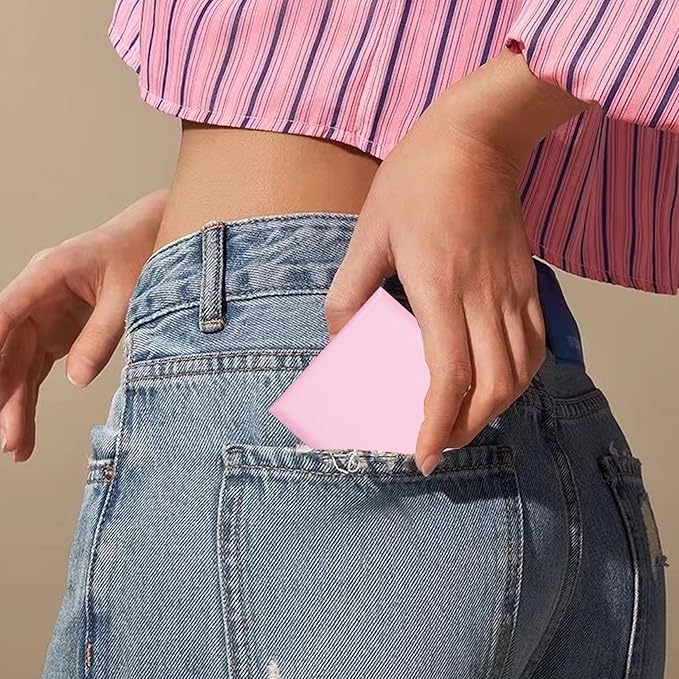 ALLROSE Compact Mirror, 1X/3X Magnifying Travel Mirror with Light Small Purse Mirror Pocket Mirror for Makeup, Mini LED Portable Handheld Makeup Mirror Travel Essentials Gifts for Women Girls, Pink