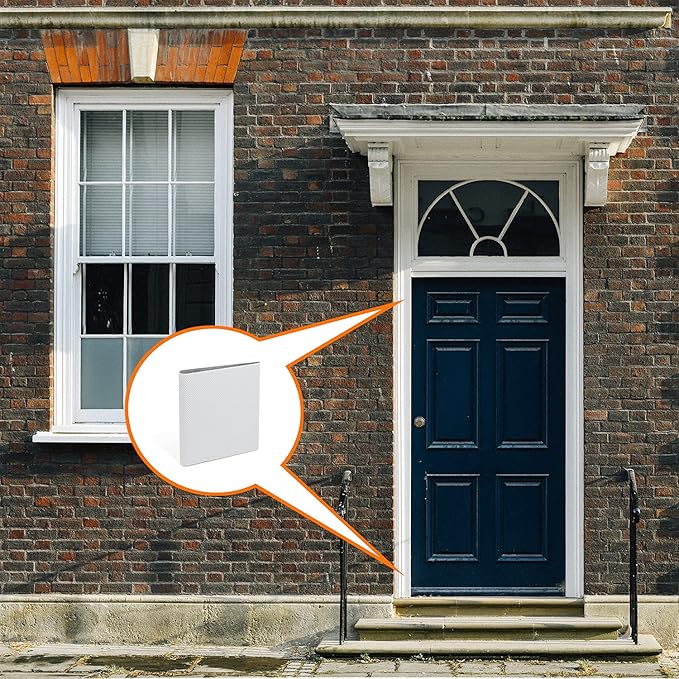 Door Corner Seals - Exterior Doorway Frame Sealing Wedge Filler - Cold Air & Draft Stopper with Heavy-Duty Adhesive - Self-Adhering Foam - Weatherstripping Accessories - Brown, 4-Pack