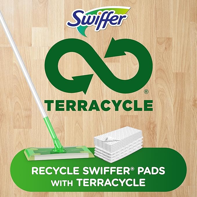 Swiffer Sweeper Dry Sweeping Cloth Refills,Gain Original,32 Count (Pack of 4)