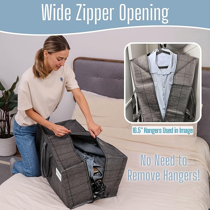 VENO 2 Pack Heavy Duty Moving Bags with Backpack Straps, Zippers & Handles, Extra Large Packing Bags for College Dorm Essentials, Moving Supplies Alternative to Cardboard Moving Boxes