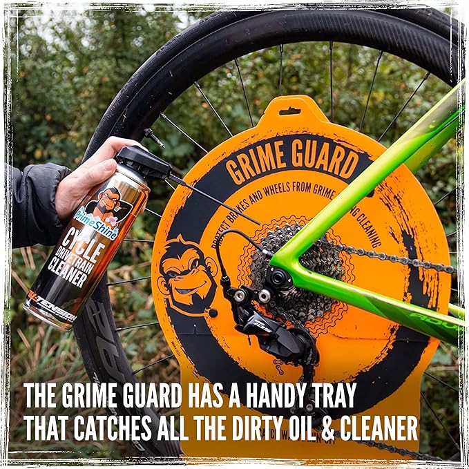 Tru-Tension | Bicycle Grime Guard | Protect Brakes & Wheels During Cleaning | Bicycle Tools & Accessories (Suitable for Bicycles Only)