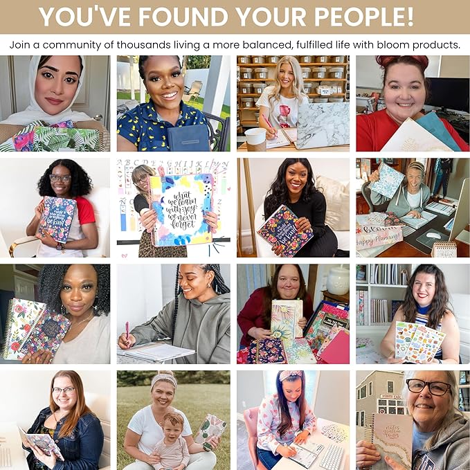 bloom daily planners Undated Perpetual Desk Easel/Inspirational Standing Flip Calendar - (5.25" x 5.5") (The Best is Yet to Come)